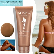 1 шт. 125 мл лосьон для самостоятельного загара органический натуральный солнцезащитный крем для загара
