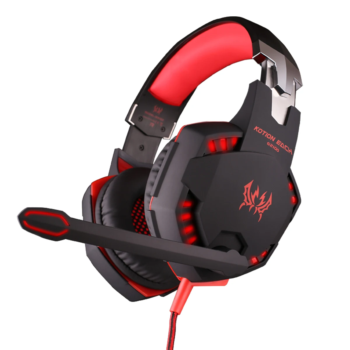 Each G2100 Computer Gaming Headphone Headset Gamer Deep Bass Earphones
