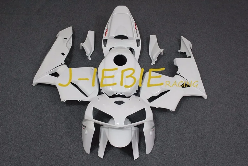 

White Injection Fairing Body Work Frame Kit for HONDA CBR600RR CBR 600 CBR600 RR F5 2005 2006
