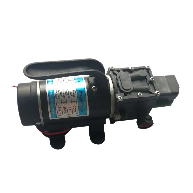Электрический 12V 120W 130Psi 10L/мин водяная пленка высокого Давление самовсасывающий