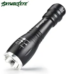 Тактический Масштабируемые 5 Режим XMLT6 светодиодный фонарик Militar Torch Light 18650 Зарядное устройство светодиодный фонарик лиходарка ручной Linterna