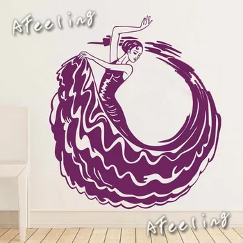 

Chinese ink painting dance sticker dance practice room decorative stickers ballroom dance studio room living room