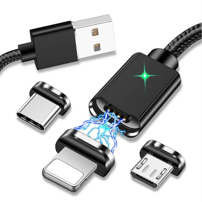 

Magnetic Cable Fast Charging Magnet type c USB C Cable Sync Data Phone Cables Quick Charge Magnet Charger Cable Type C