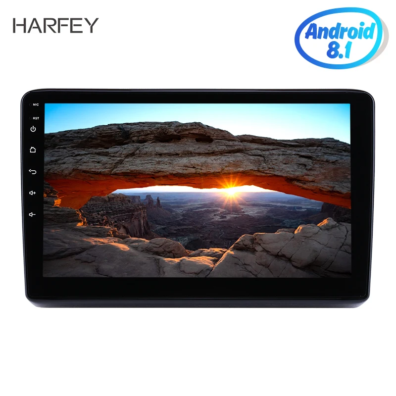 Автомобильный мультимедийный плеер Harfey мультимедийная система на Android 9 1 с GPS Wi Fi