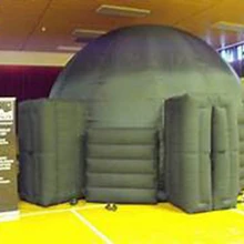 Искусный дизайн balck цифровой проекционный экран надувная палатка с входом/выходными дверями для academy in U