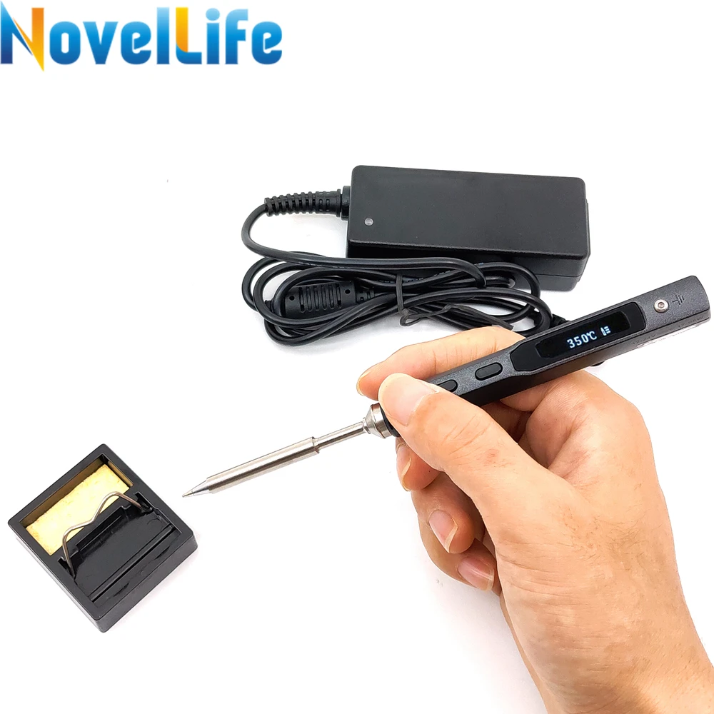TS100 65W Mini Electric Soldering Iron Kit Digital OLED Display