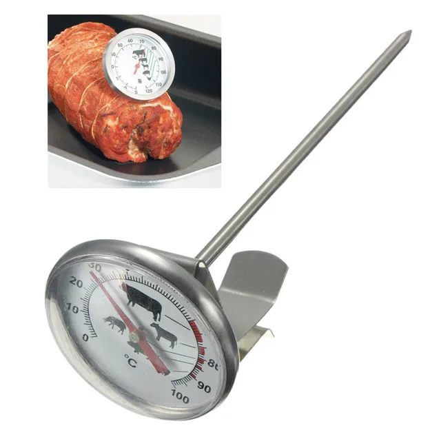 In Acciaio Inox di Tasca Calibro Per Barbecue Alimentare A Base di Carne Termome In Acciaio Inox di Tasca Calibro Per Barbecue Alimentare A Base di Carne Termome