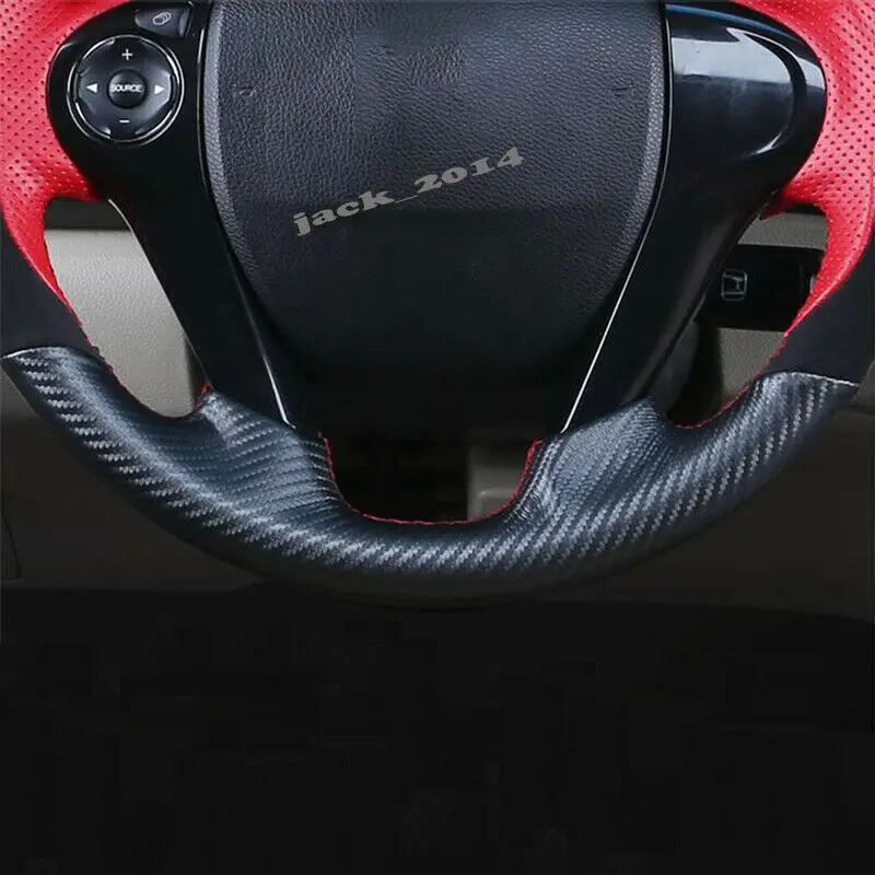 Кожаный тюнинг спортивный руль Обложка подходит для Honda Accord
