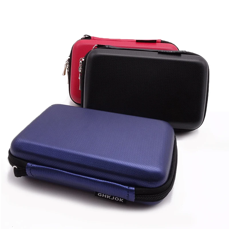 Disco Rígido Portátil Bolsa de Armazenamento de Proteção Externa Eletrônica Gadget Bolsa Cabo Fone de Ouvido Cartão sd Disco u Hdd Ssd Case - Imagem 2