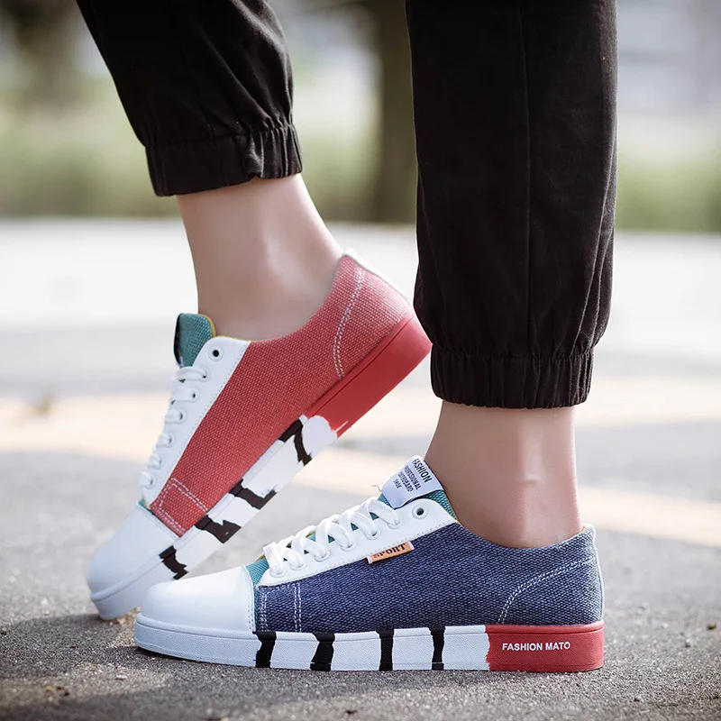 Frühling Männer und Frauen Skateboarding Schuhe Outdoor Turnschuhe Klassische Segeltuchschuhe Punk Hip Hop Hip-Hop Skating Sportschuhe