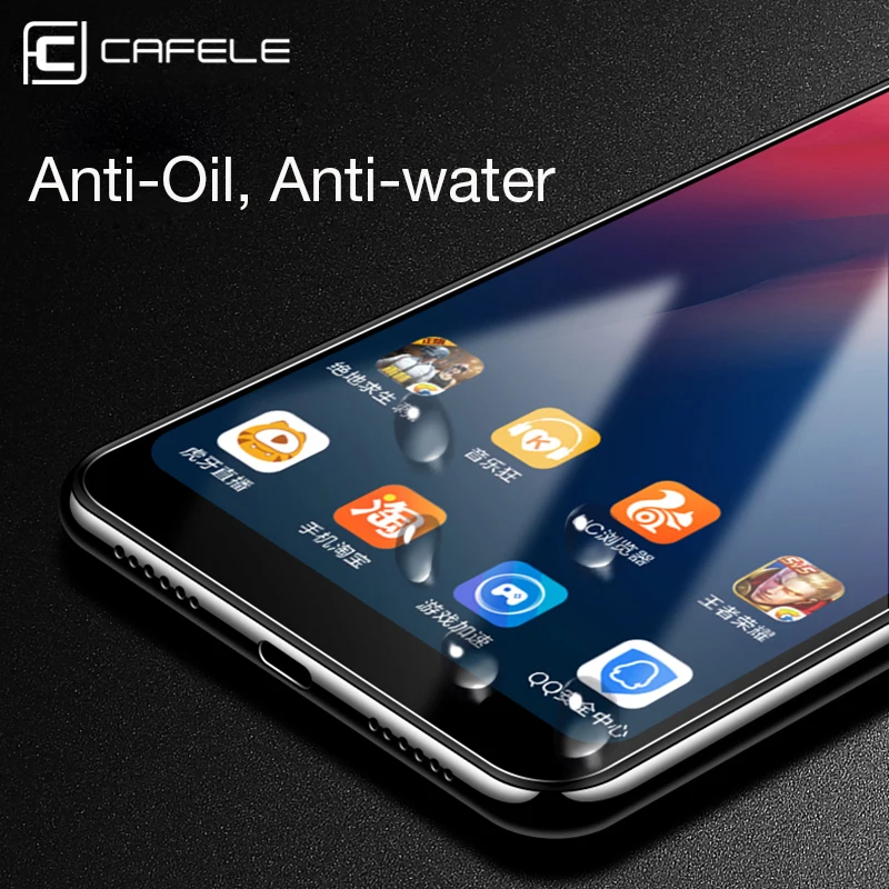Cafele 2.5D защита для экрана Redmi Note 7 ультратонкое закаленное стекло Flim не полное