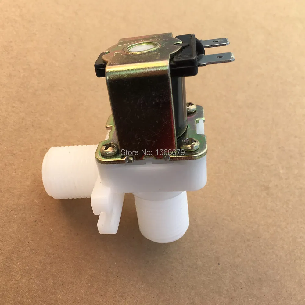 

EBOWAN Solenoid Water Valve 1/2'', Normally Closed Slenoid Valve 12V , AC 220V Solenoid Electric valve, DC 24V solenoid coil