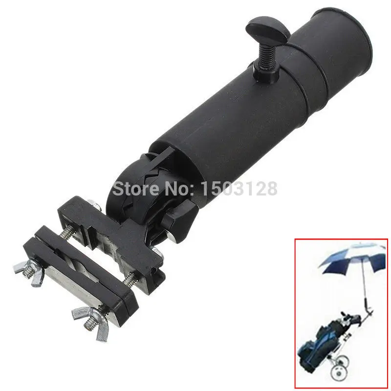 

Easy To Use Solid Useful Statable Golf Cart Trolley Handle Umbrella Holder Head Stand Plastic Bike Fishing Kit Black Tool