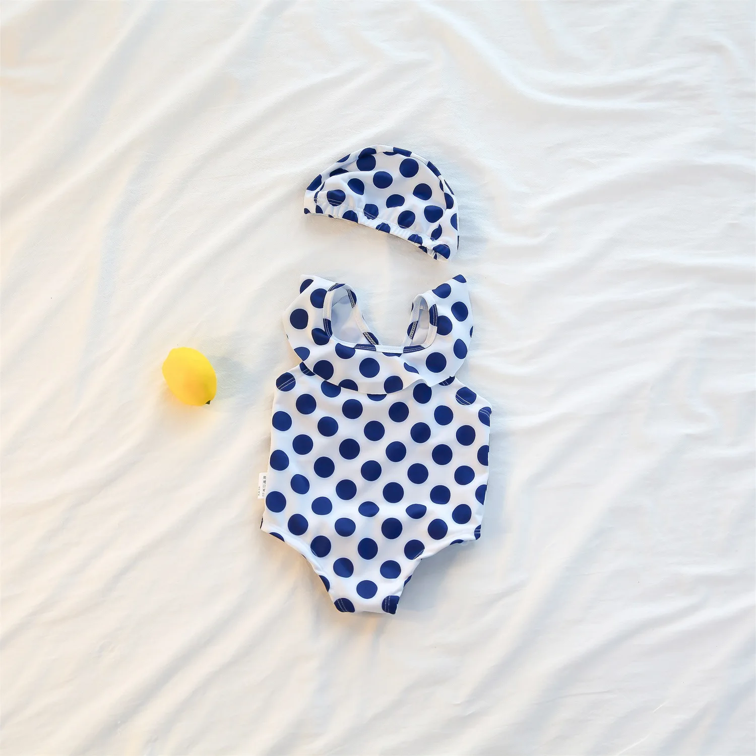 

WLG swimwear for baby girls kids girl dot printed swimwear