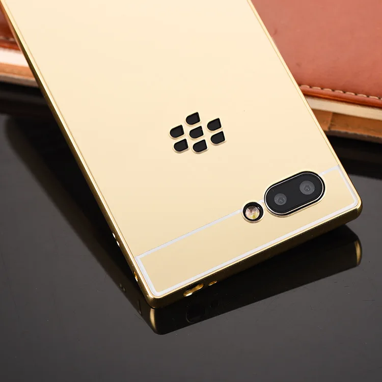 Для BLACKBERRY KEY2 чехол 4,5 Зеркальный Алюминиевый металлический бампер Жесткий ПК чехол для BLACKBERRY KEY 2 KEYTWO KEY TWO