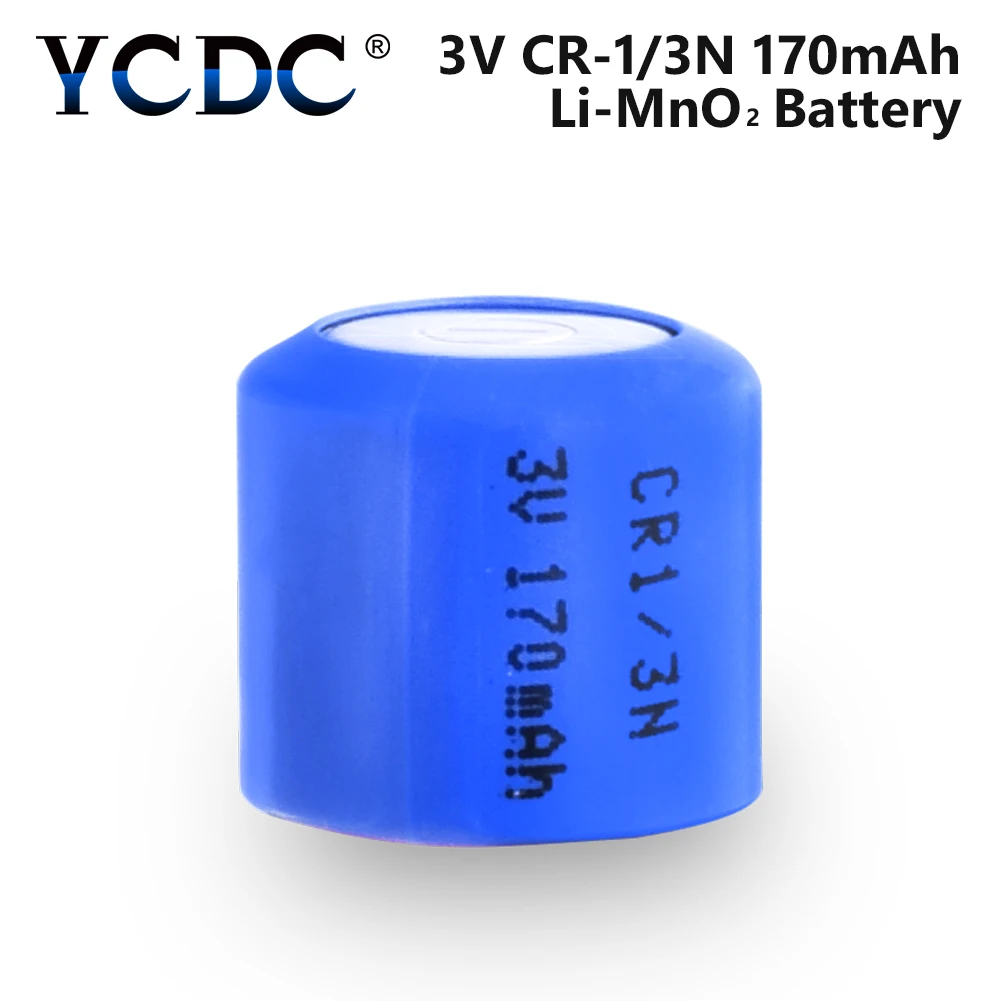 Cell 1PC 3V CR1/3N CR 1/3N Lithium battery cell 160 170mah 2L76 CR11180 ...