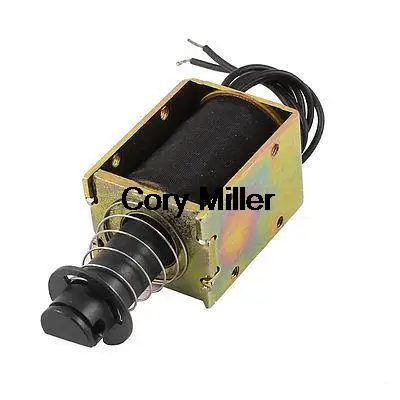 6mm Stroke 250g Force Open Frame Pull Solenoid Electromagnet DC 36V |