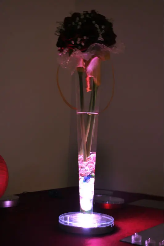 2pcs Lot Battery Electric Led Light Up Stand Base Display With