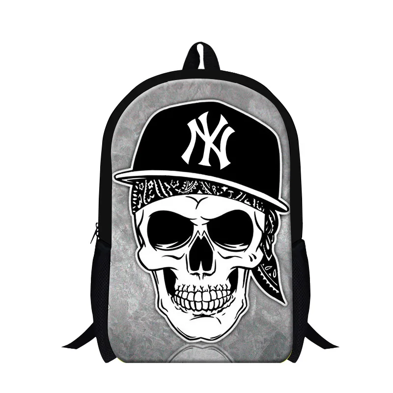 skull backpacks for school
