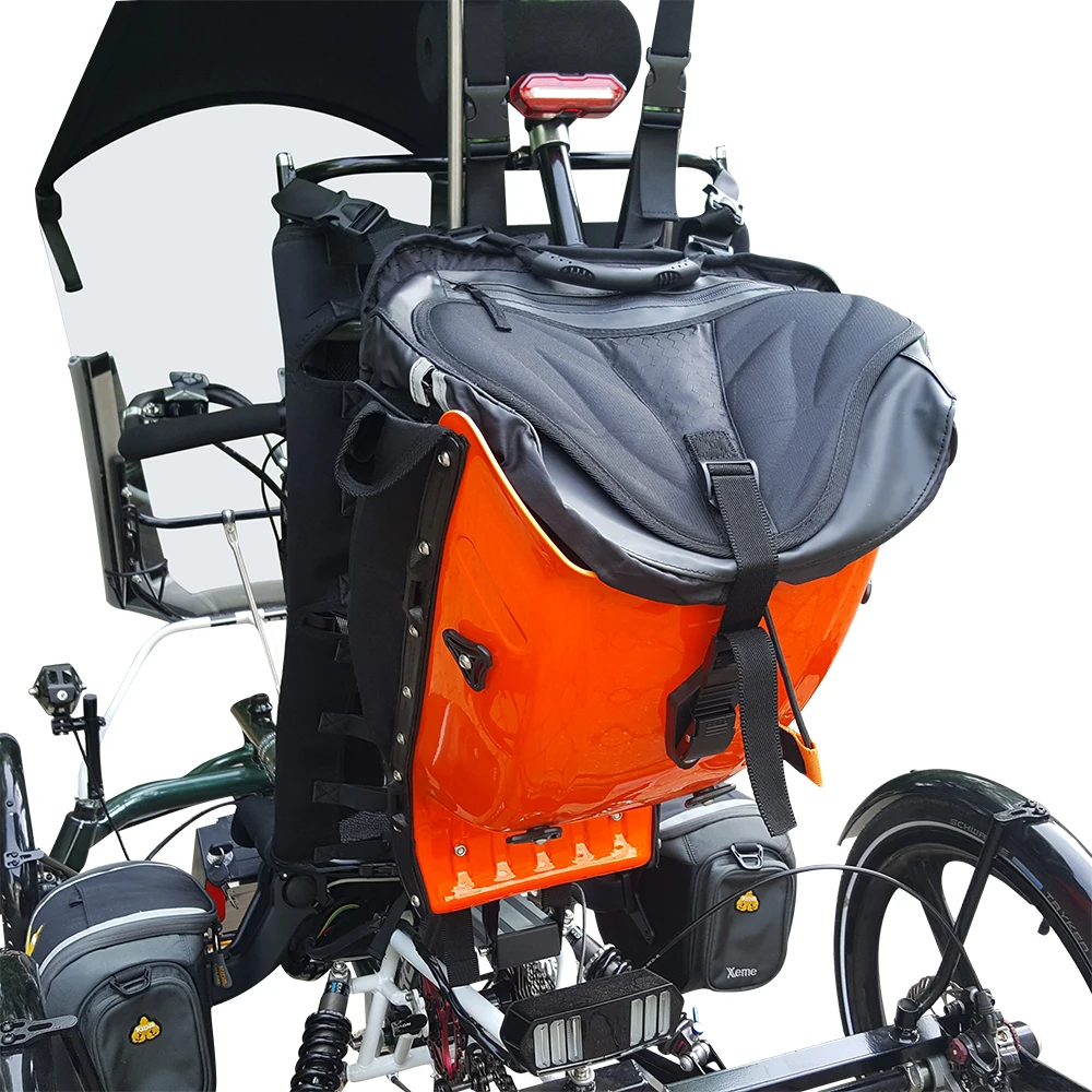 Discount City Commuting High Seat 500watt Mid Drive Motor Aluminum Alloy Frame Recumbent Quad 5