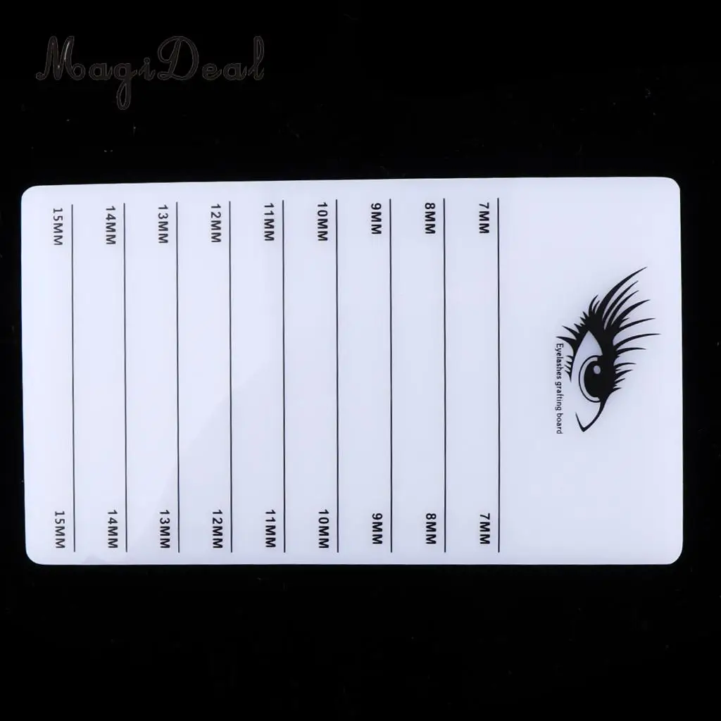 Acrylic False Lashes Glue Pallet Eyelash Extension Stand Holder Board Plate