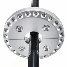 28 светодиодный головной убор светильник F5 соломы Батарея приведенный в действие Портативный палатка светильник зонтик Полюс светильник Открытый аварийный светильник