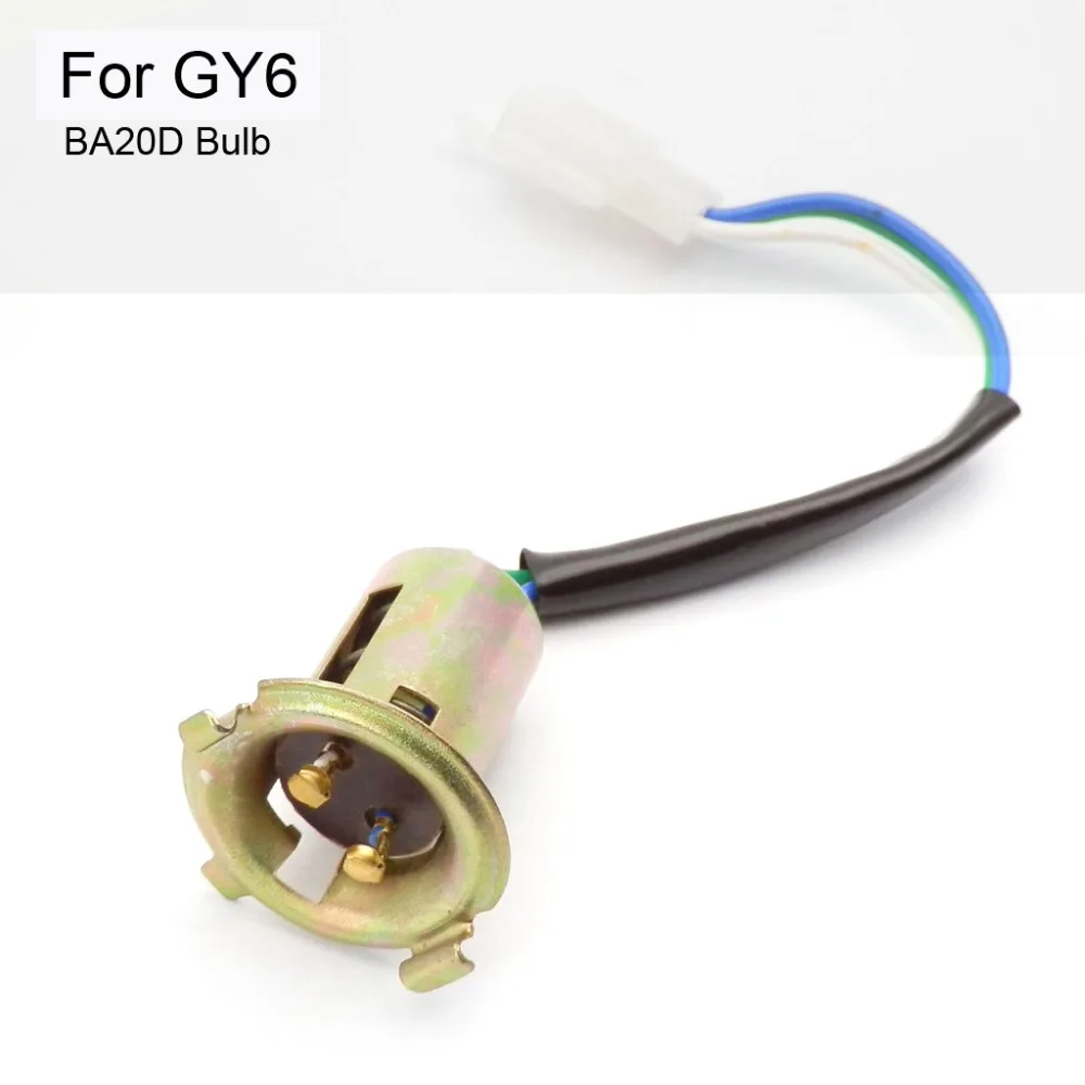 Headlight Bulb Socket Ignitor Wire for GY6 Chinese Scooter Sunl Taotao Peace |