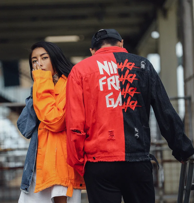 Mens Hip Hop Jeans Jacket Coat Men's Wear Unlined Denim Jacket 2018 Wear Unlined Denim Jacket Asian Size M-XXL Streetwear Mens Hip Hop Jeans Jacket Coat Men's Wear Unlined Denim Jacket 2018 Wear Unlined Denim Jacket Asian Size M-XXL Streetwear