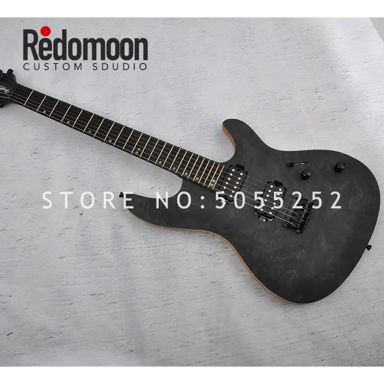 

Mayones guitar 6 strings electric guitar with mahogany body ebony fingerboard neck thru body musical instrument shop