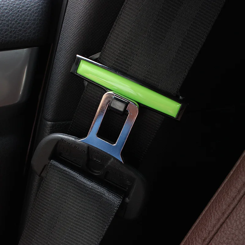 

Carbon Fiber Car Clips Safety Belt Clamp Clips Seat Belt Fastener Safe And Relieve Stress from belts Car Goods 53 MM Belt 013