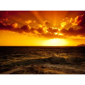 

2018 new Full round diamond 5D DIY diamond embroidery The rising sun diamond painting Cross Stitch Rhinestone mosaic decoration