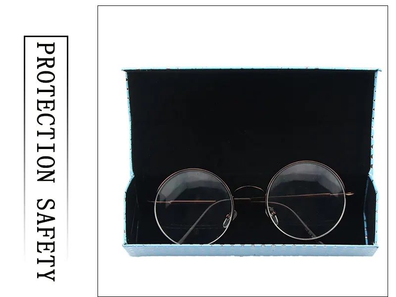 LIEVE Новая мода ручной работы прямоугольные квадраты Чехол для очков женские мужские солнцезащитные очки для чтения Коробка Чехол для очков