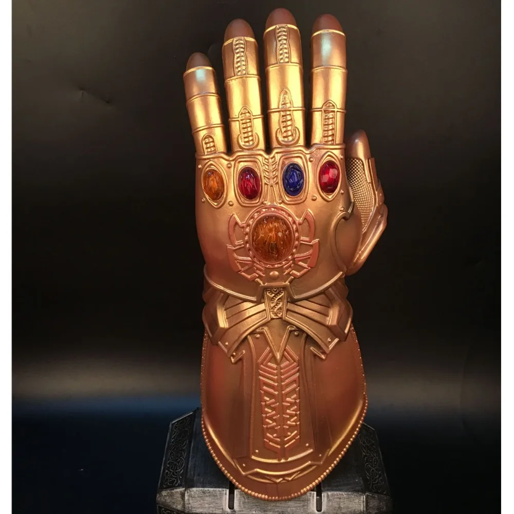 Avengers Infinity War Infinity Gauntlet LED Light Thanos LED Gloves Cosplay Prop (12)