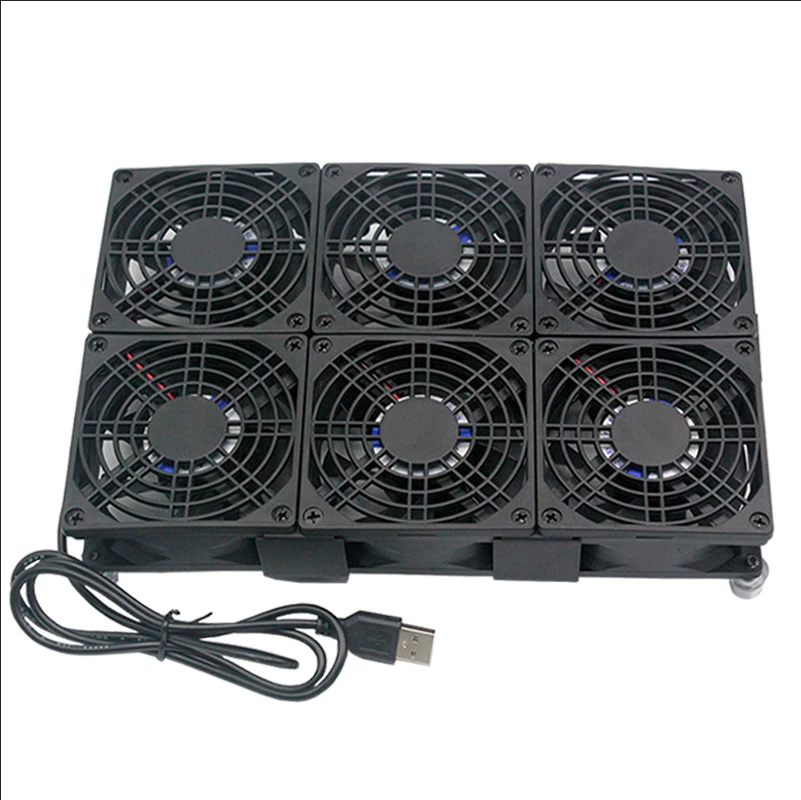 USB DC 5 فولت التبريد 80 ملليمتر 80*80*25 ملليمتر مروحة WIFI راوتر دعم المبرد المحمول الهاتف قوس برودة التلفزيون مربع الروبوت حامل غرفة التبريد