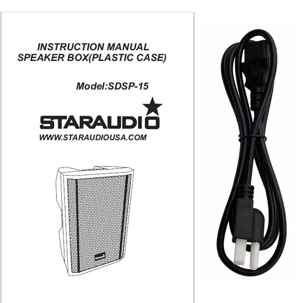STARAUDIO 4500 Вт 15 &quot4 Ом активный сценический динамик PA для дискотеки DSP DJ стойка 2CH UHF