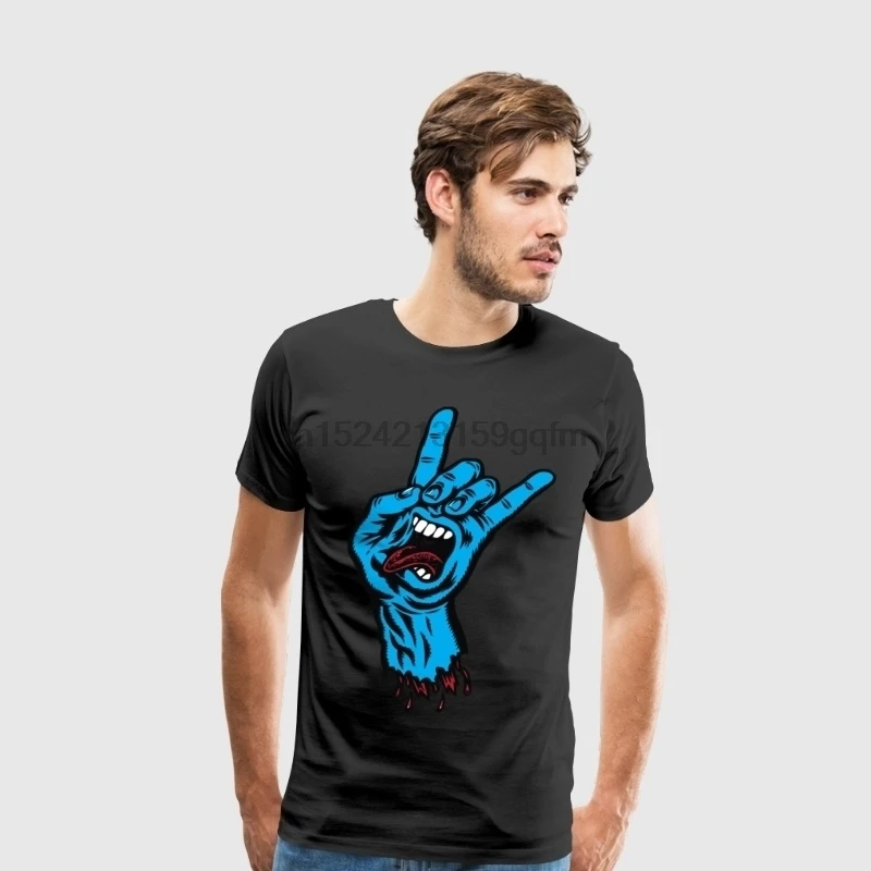 Новые Популярные Monster Hand Cool Deign футболки летние модные мужские топы | Мужская