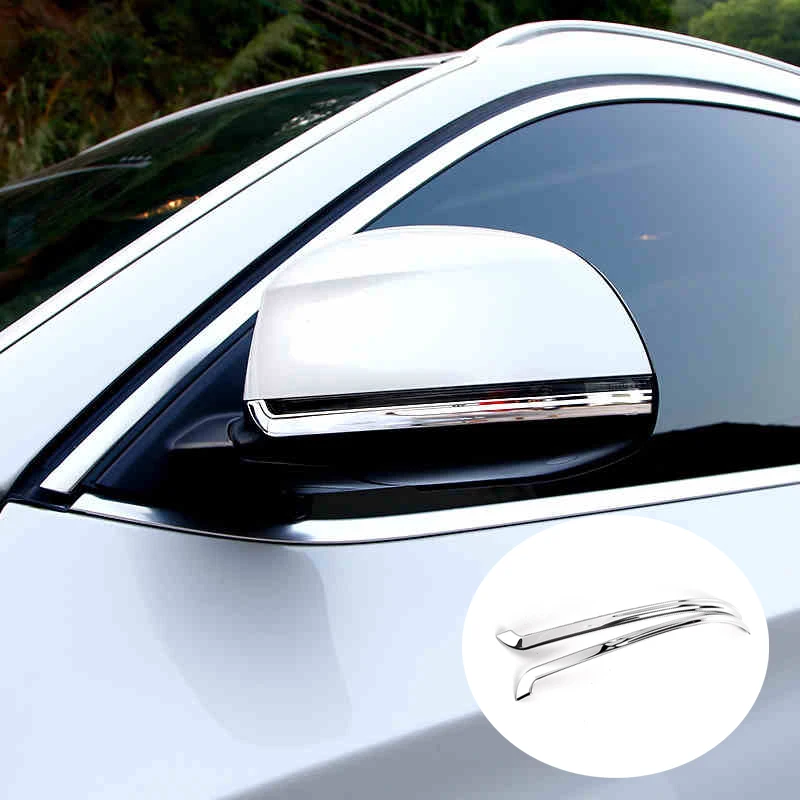 

For BMW 1 3 4 5 7Series GT X1 X3 X4 X5 X6 Rearview Mirror Decorative Cover Trim Sticker Strips Car Styling Auto Accessories