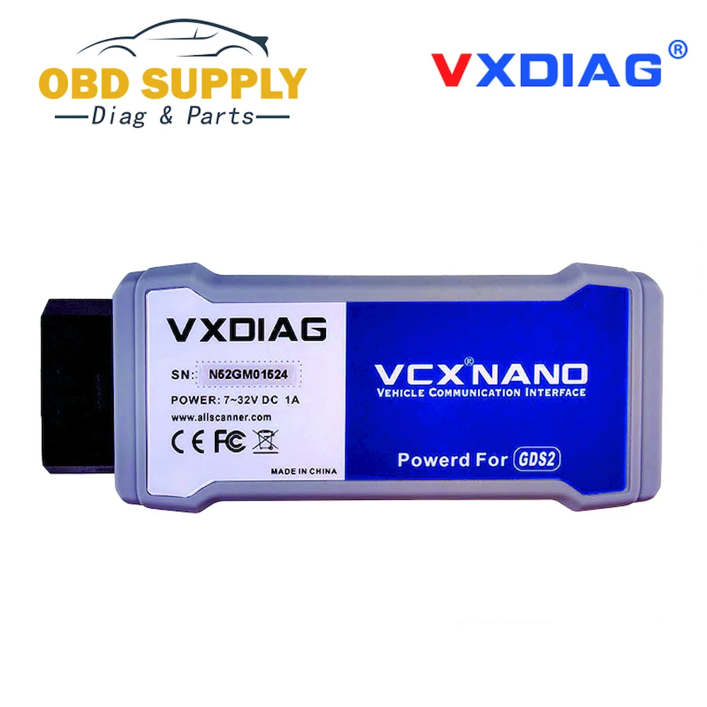 Продвижение VXDIAG VCX NANO для GM для Opel GDS2 и TIS2 веб-инструмент диагностики USB программирования Системы для GM лучше чем MDI