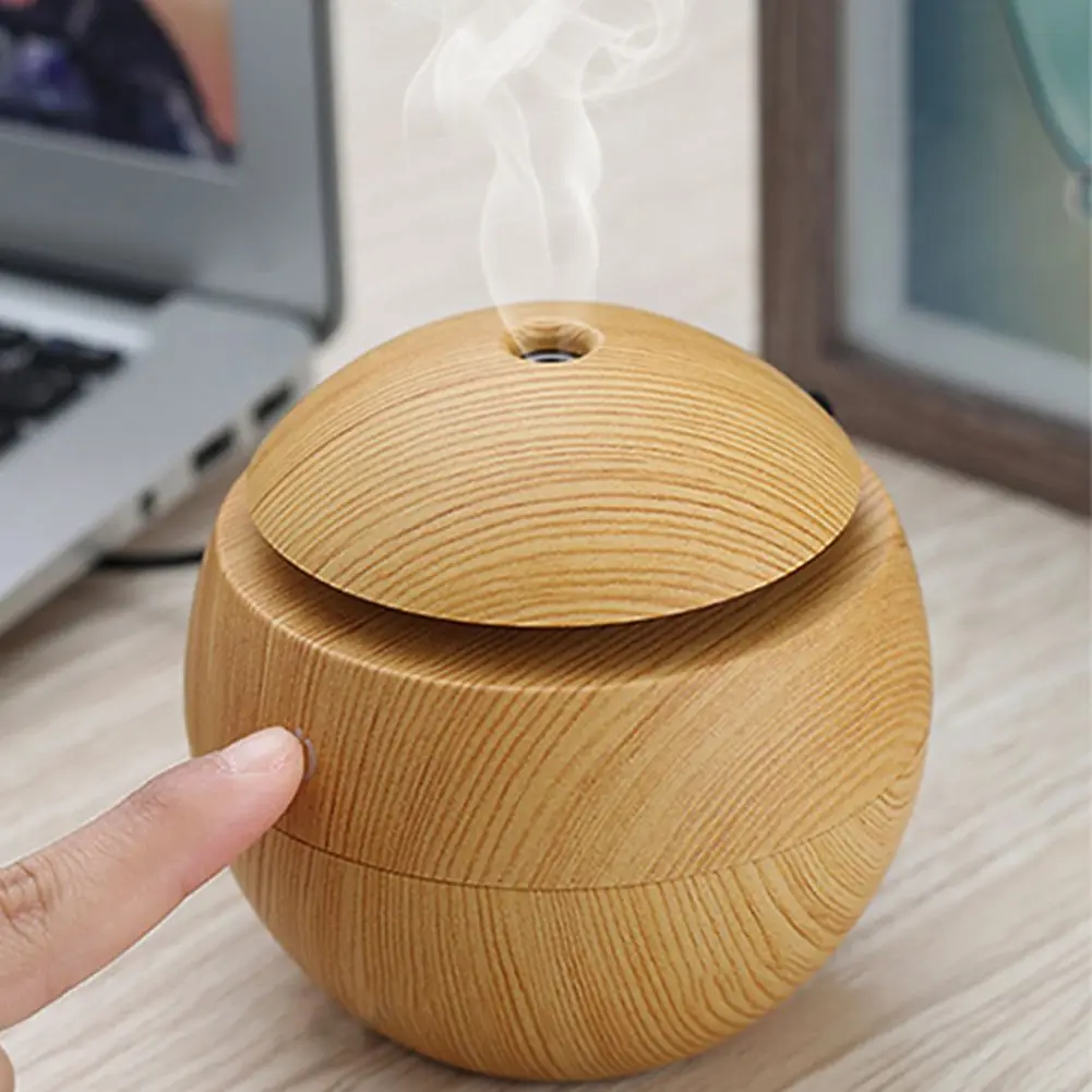  USB Aroma Humidifier ESSential Oil Diffuser Ultrasonic Cool Mist Humidifier Air Purifier 7 Color Ch