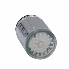 Без батареи автоматический датчик температуры 3 цвета RGB светящийся Душ светодиодный кран для воды