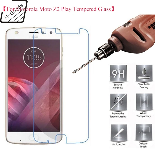 H goods 2.5D 0 26 9H Премиум Закаленное стекло для Motorola Moto Z2 Play Защитная пленка экрана