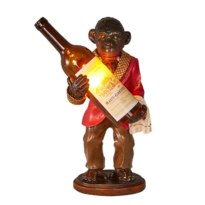 

Industrial wind creative orangutans personalities monkeys table light bars art studies bedrooms vintage table lamps ya7295