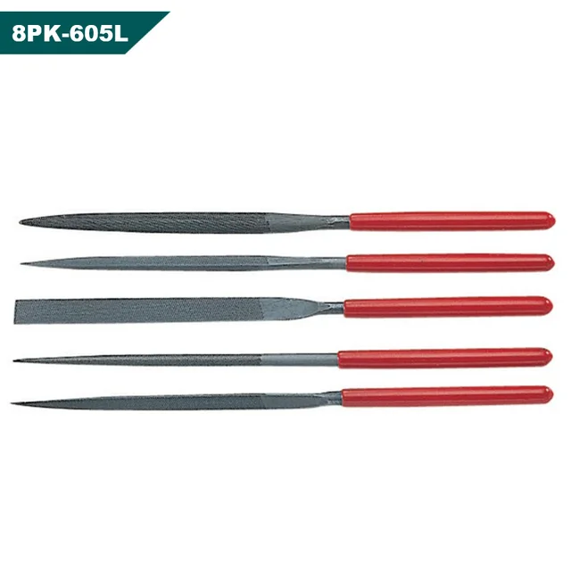 Pro’skit 8PK-605A 8PK-605L 5pcs Needle File Set Precision Rasp group upscale For Metal Glass Stone Jewelry Wood Carving Craft