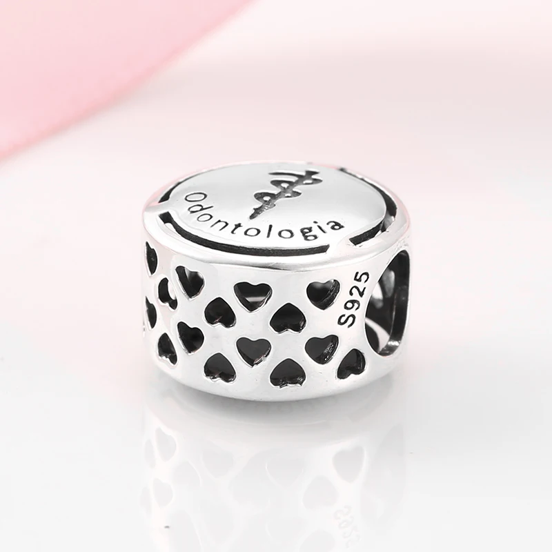 Cuentas de plata esterlina 925 con signo de Charm JIUHAO Fit Original, pulsera, brazaletes, joyería artesanal - AliExpress Joyería y accesorios