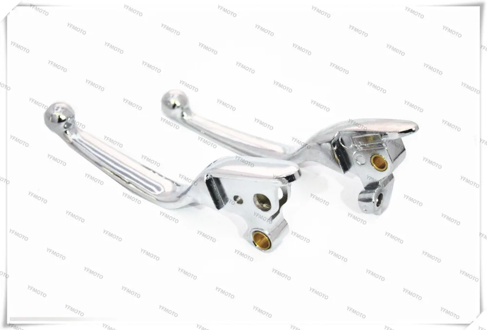 Chrome Master Cylinder Brake Clutch Levers For Harley Ultra Classic Electra Glide(FLHTCU) 04 16