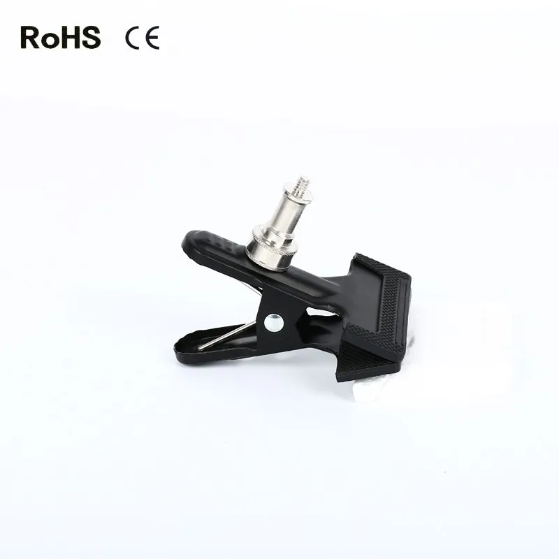 

High Quality Photographic Equipment CopperThread Iron Energetically Clip Tripod Lamp Holder