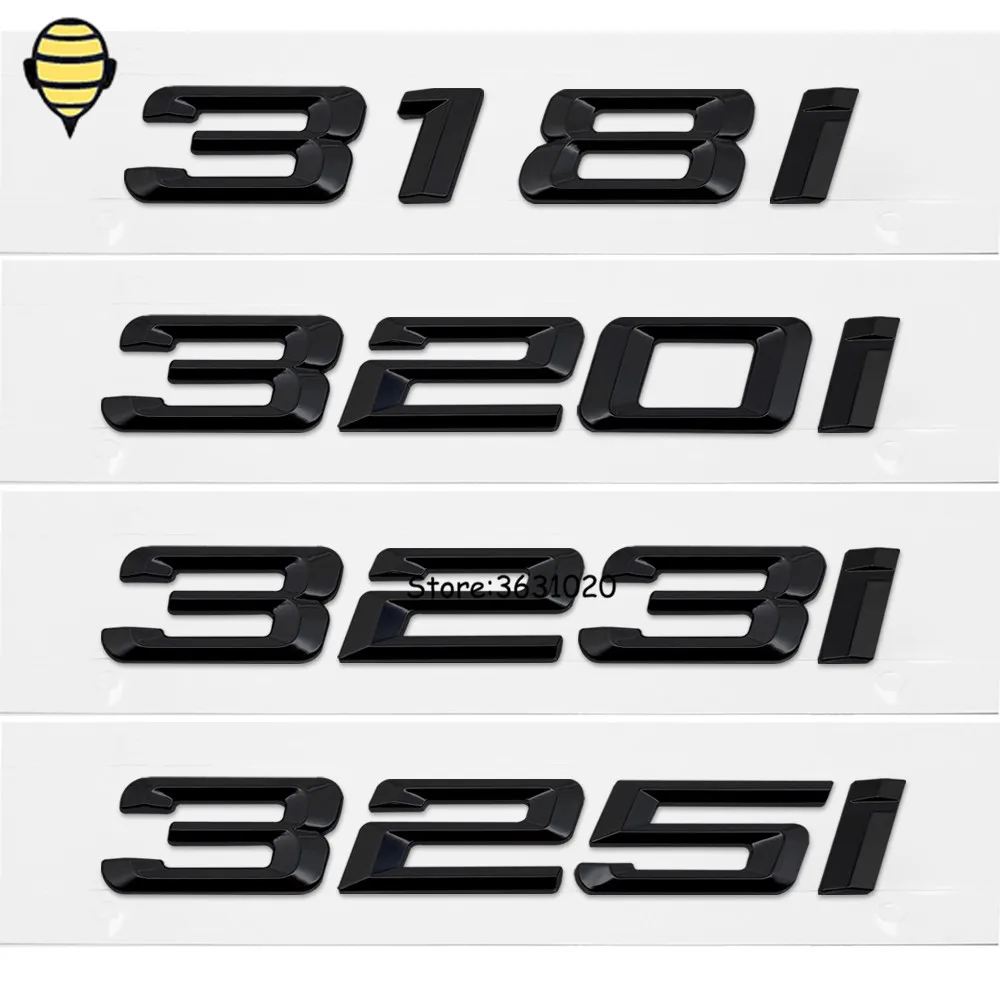 New 325i Trunk Lid Rear Emblems Badge Auto Car Letter Decal Sticker BMW 3-Series