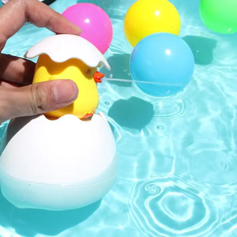 

Swimming Plaything Bathing Duck Toys Showering Funny Beach Baby Cloud Toys
