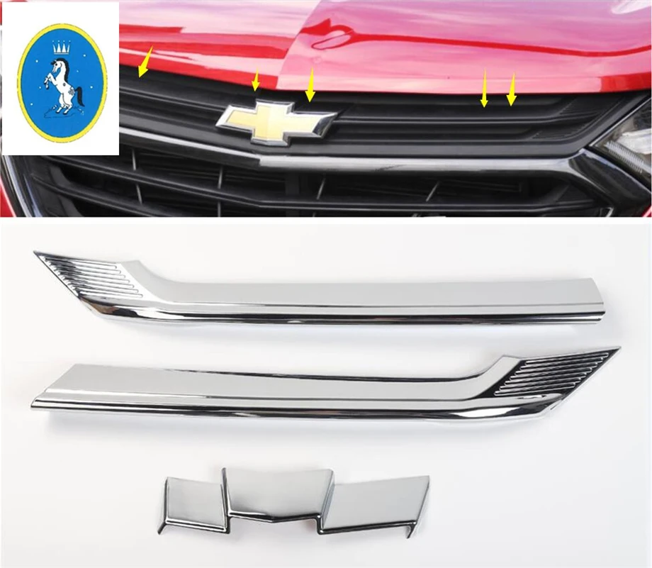Автоаксессуары Yimaautotrims лицевая решетка гриль крышка панели обшивка 3 шт. подходит