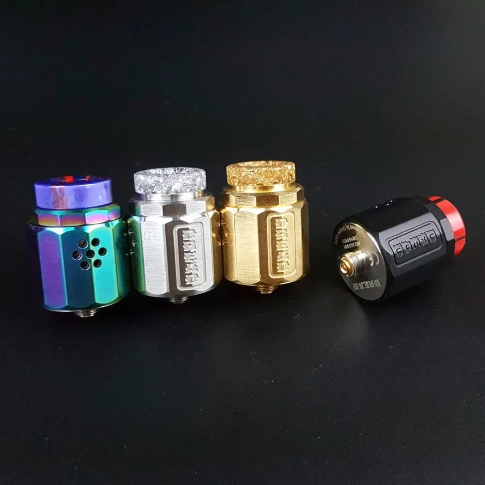 

Damn Vape Dread BF RDA 24mm-diameter Rebuildable Dripping Atomizer With Lolly Coil Build Electronic Cigarette RDA Atomizer